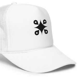 White Luxurious Trucker Hat