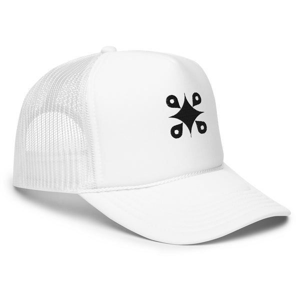 White Luxurious Trucker Hat