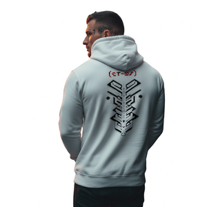 White Cyberpunk Hoodie