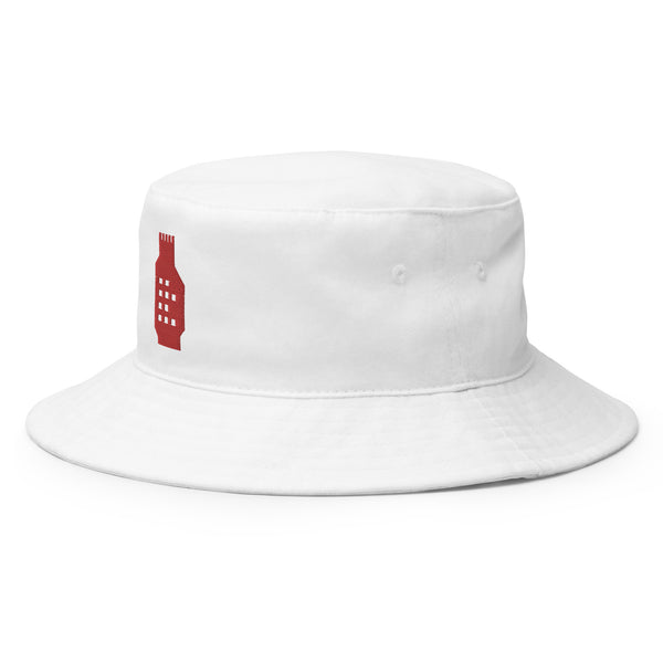 White Innovative Bucket Hat