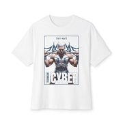 T-shirts de sport blancs surdimensionnés