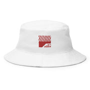 Sombrero de pescador blanco de estilo urbano y chic