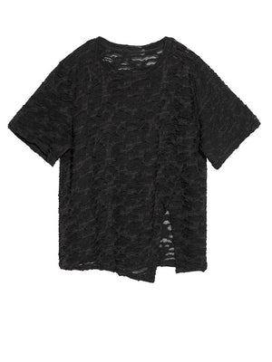 Women's Oversize Black T Shirt