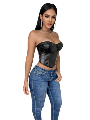 Womens Sleeveless Crop Tops