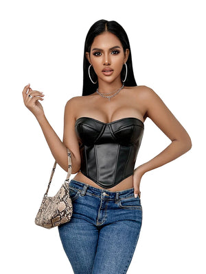 Womens Sleeveless Crop Tops