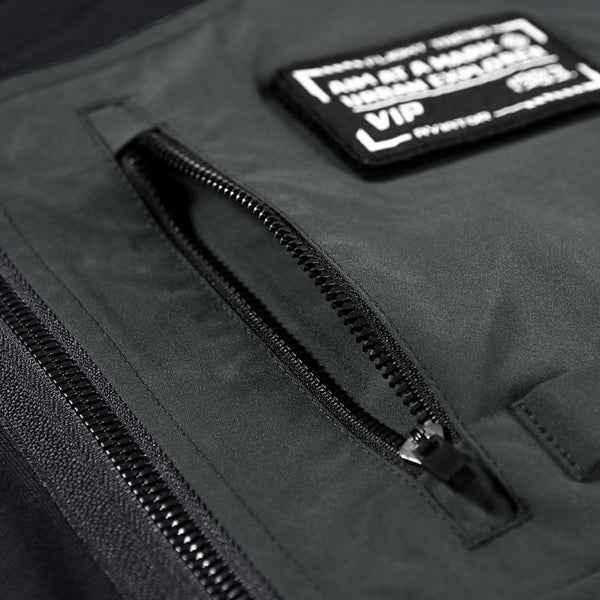 Zipper Detachable Techwear Tshirt