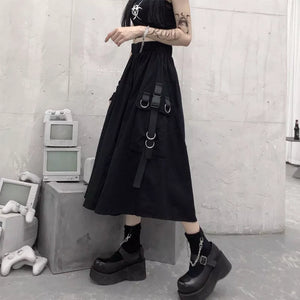 A Line Cargo Skirt