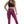 Açaí Tie-Dye Scrunch Butt Leggings - product view on white background