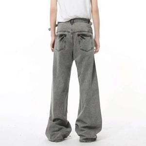 Adjustable Belt Y2K Jeans