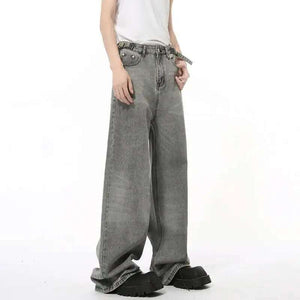 Adjustable Belt Y2K Jeans