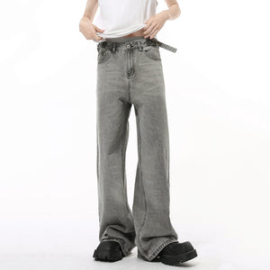 Adjustable Belt Y2K Jeans