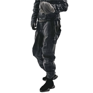 Adjustable Cargo Cyberpunk Pants