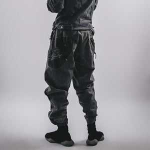 Adjustable Cargo Cyberpunk Pants