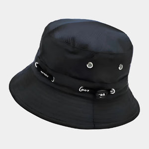 Adjustable Drawstring Bucket Hat