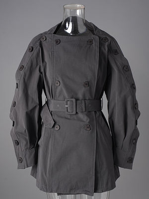 Adjustable Lace-up Spring Jacket Women