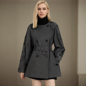 Adjustable Lace-up Spring Jacket Women