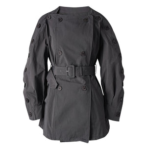 Adjustable Lace-up Spring Jacket Women