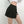Adjustable Leg Ring Goth Mini Skirt