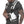 White and black adjustable nylon cargo vest