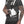 White and black adjustable nylon cargo vest