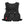White and black adjustable nylon cargo vest