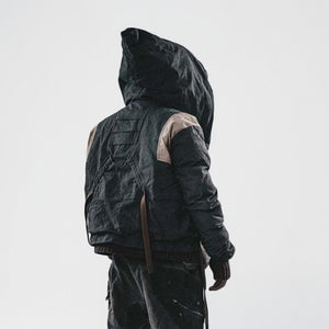 Adjustable Padded Techwear Jacket