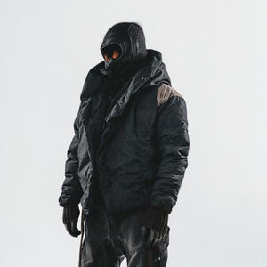 Adjustable Padded Techwear Jacket