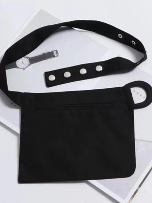 Adjustable techwear fanny pack in two design variations