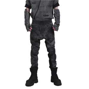 Aging Washing Cyberpunk Pants