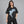 AI Robot Graphic Y2K T Shirt – worn by a woman