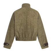 Airplane Buckle Design Y2K Jacket