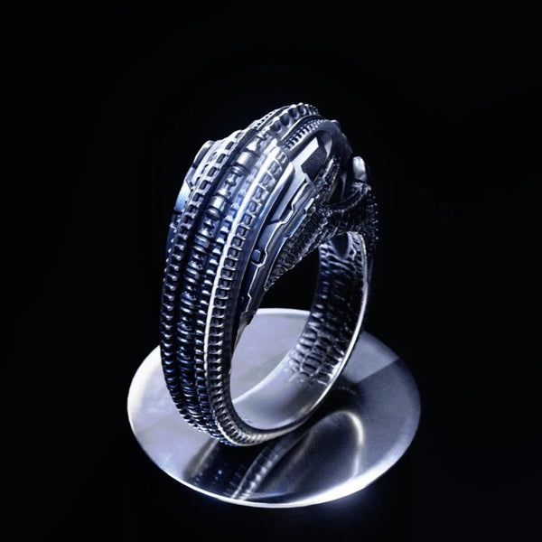 Alien Ring Silver