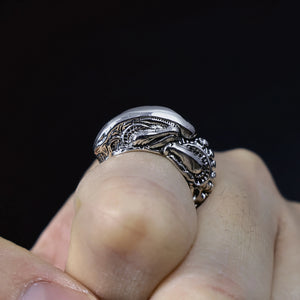 Alien Xenomorph Gothic Ring — photo 5