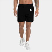 Schwarze Sommer-Sportshorts