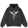 Angel Statue Y2K Hoodie
