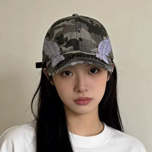 Angel Wings Y2K Cap