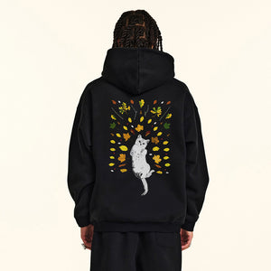 Animal Back Print Y2K Hoodie