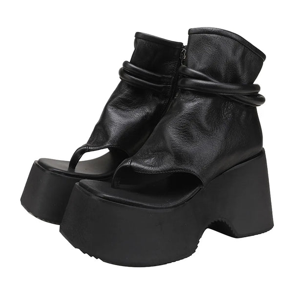 Ankle Boots Chunky Sandals