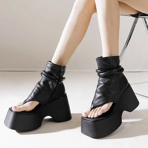 Ankle Boots Chunky Sandals