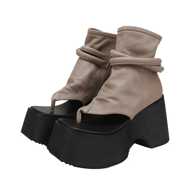 Ankle Boots Chunky Sandals