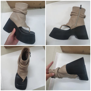 Ankle Boots Chunky Sandals