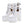 Ankle Buckle Strap White Platform Boots Women