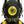 Black and yellow cyberpunk commander helmet with antenna blades