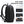 Black backpack with a moulded armoured shell front and a top grab handle