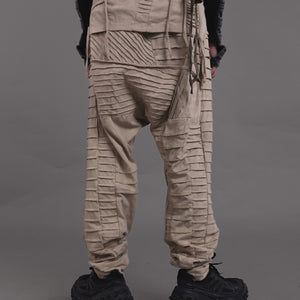 Asymmetric Deconstructed Cyberpunk Pants