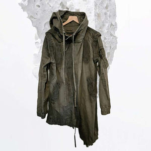 Asymmetric Deconstruction Cyberpunk Jacket