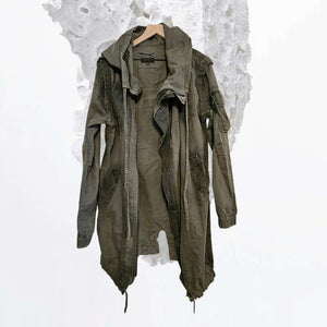 Asymmetric Deconstruction Cyberpunk Jacket
