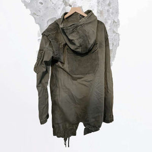 Asymmetric Deconstruction Cyberpunk Jacket