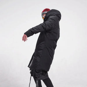 Asymmetric Deconstruction Jacket Black