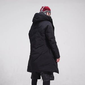 Asymmetric Deconstruction Jacket Black